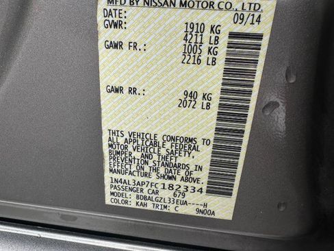 Used 2015 Nissan Altima 2.5 S w/ Power Driver Seat Package FWD image 20