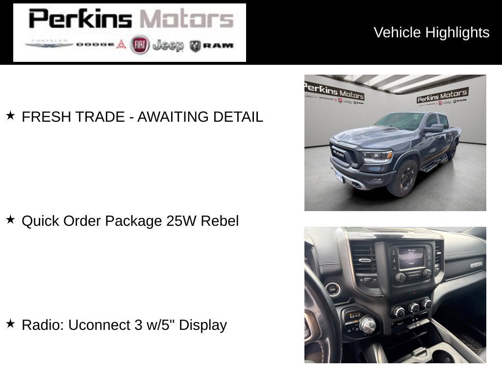 Used 2021 RAM 1500 Rebel AWD/4WD image 6