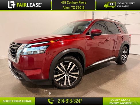 Used 2023 Nissan Pathfinder Platinum w/ Cargo Package FWD image 1