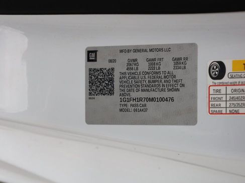 Used 2021 Chevrolet Camaro SS image 16