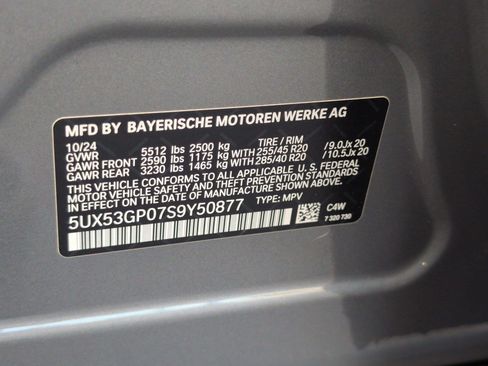 Certified 2025 BMW X3 xDrive30i w/ M Sport Package AWD/4WD image 35
