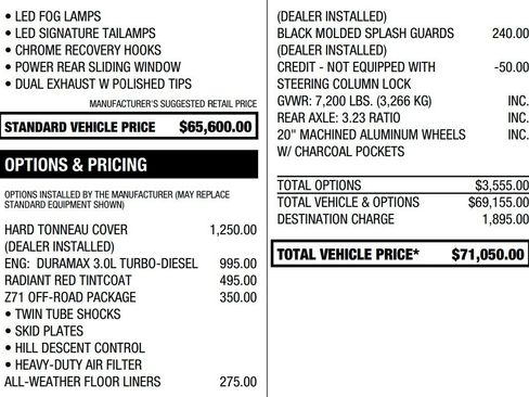 Certified 2023 Chevrolet Silverado 1500 High Country w/ Z71 Off-Road Package image 2