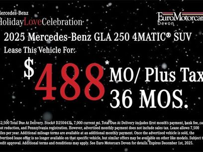 Certified 2025 Mercedes-Benz GLA 250 4MATIC