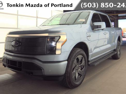 Used 2022 Ford F150 Lightning Lariat AWD/4WD image 1