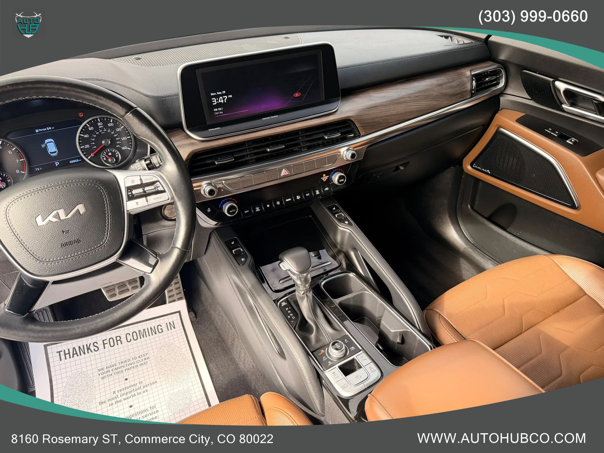Used 2022 Kia Telluride SX w/ SX Prestige Package AWD/4WD image 31