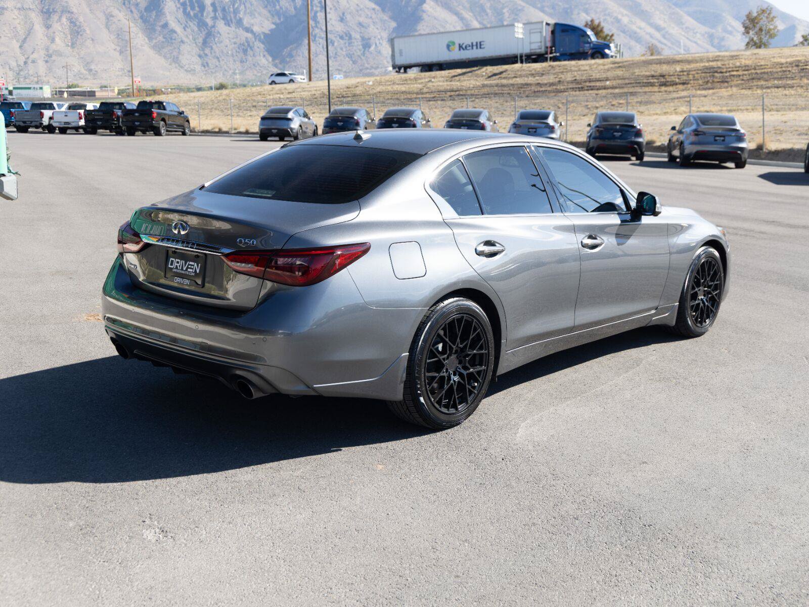 Used 2021 INFINITI Q50 Luxe w/ Cargo Package AWD/4WD image 4