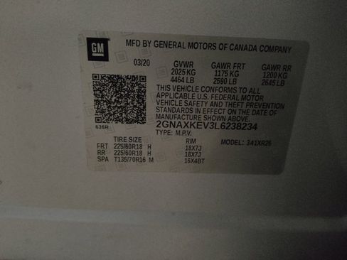 Used 2020 Chevrolet Equinox LT FWD image 33