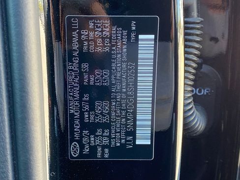 New 2025 Hyundai Santa Fe Limited AWD/4WD image 30
