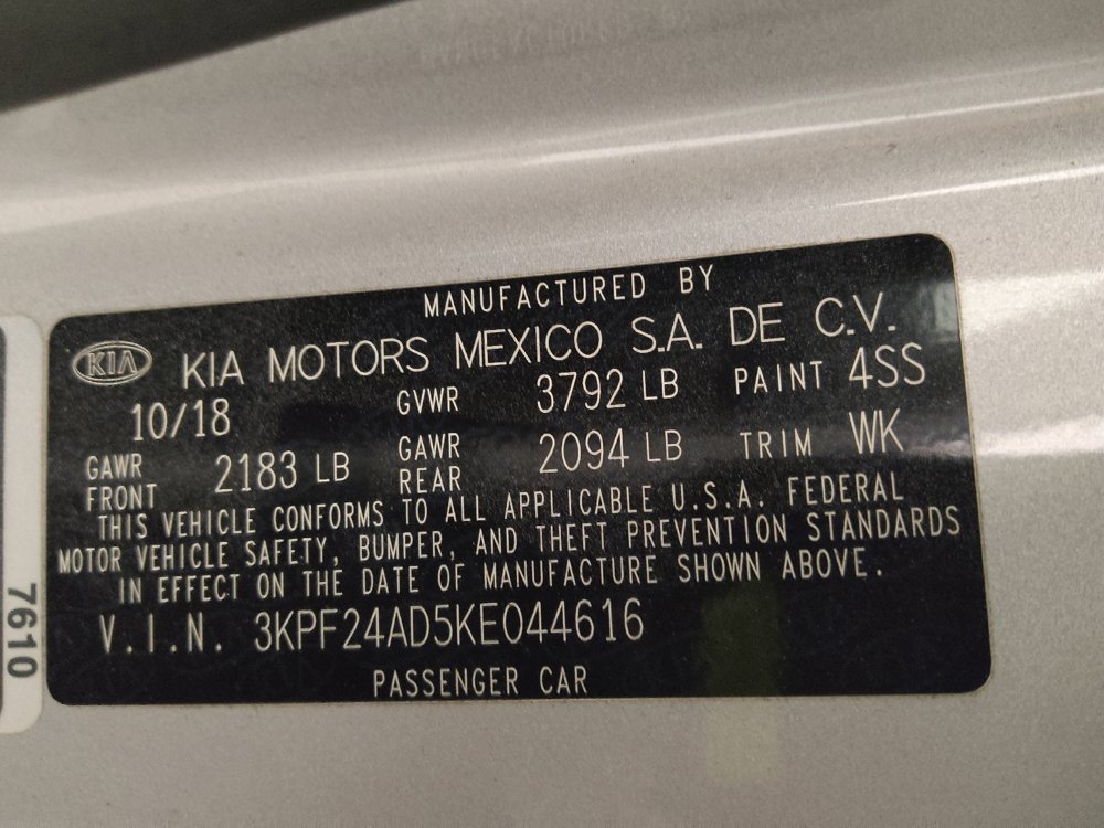 Used 2019 Kia Forte LXS FWD image 33