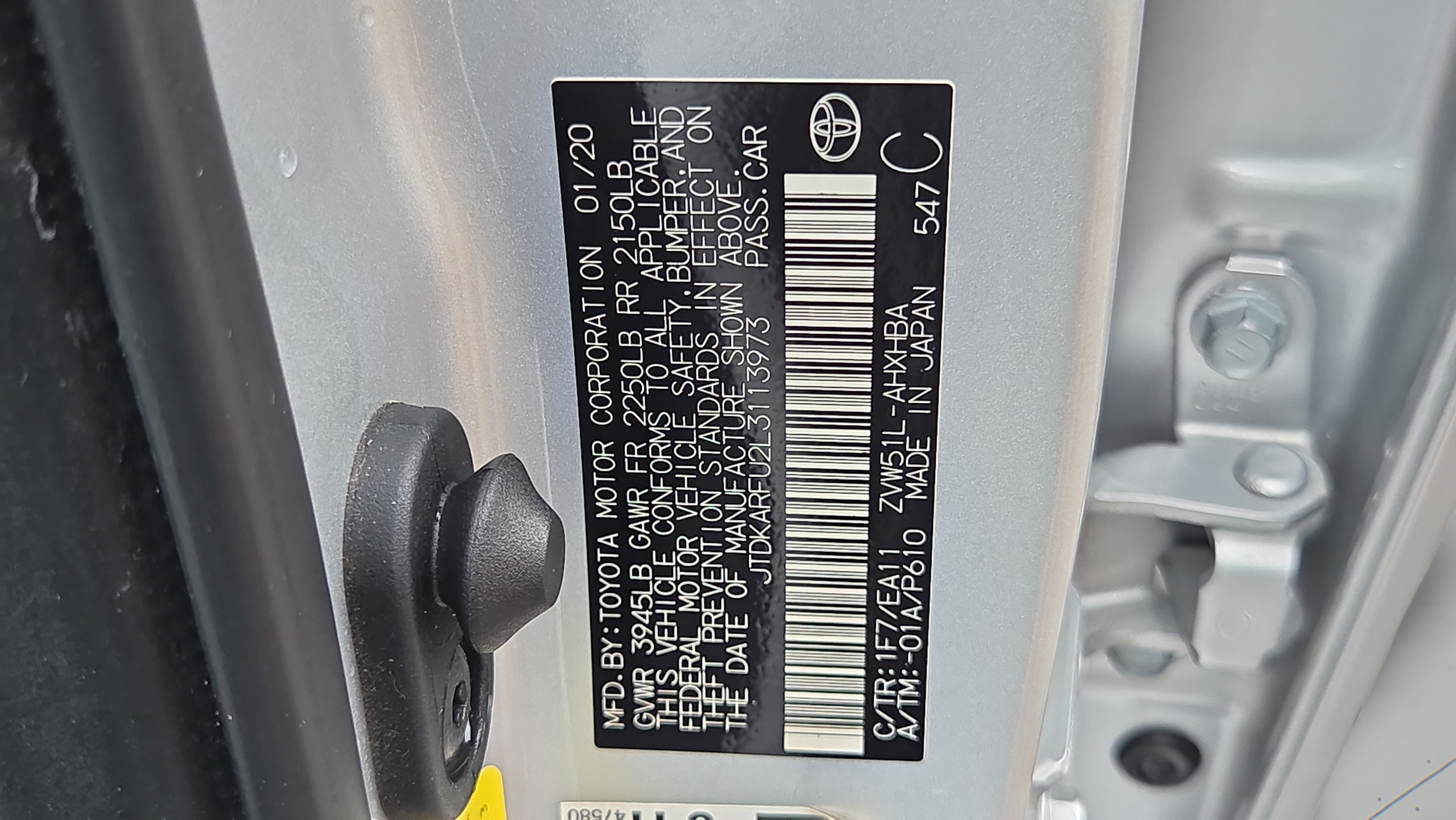 Used 2020 Toyota Prius Limited FWD image 34