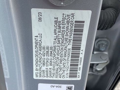 Used 2023 Honda Accord EX image 13