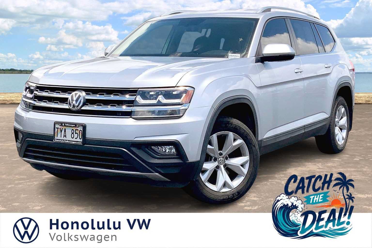 Used 2019 Volkswagen Atlas SE w/ Towing Package FWD image 1