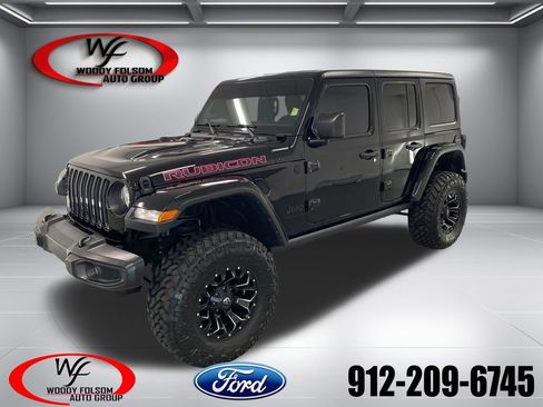 Used 2023 Jeep Wrangler Unlimited Rubicon w/ Safety Group AWD/4WD image 1
