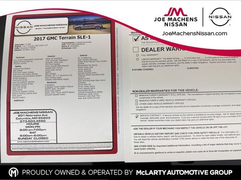 Used 2017 GMC Terrain SLE image 31