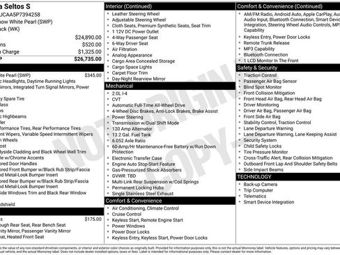 Used 2023 Kia Seltos S image 29