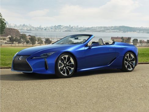 Used 2021 Lexus LC 500 Convertible w/ Touring Package RWD image 1