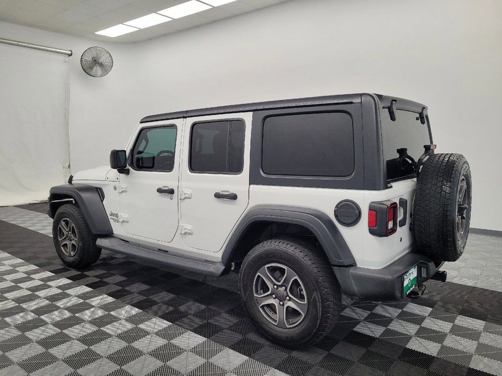 Used 2018 Jeep Wrangler Unlimited Sport S AWD/4WD image 3