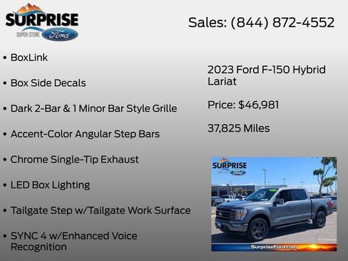 Used 2023 Ford F150 Lariat AWD/4WD image 32