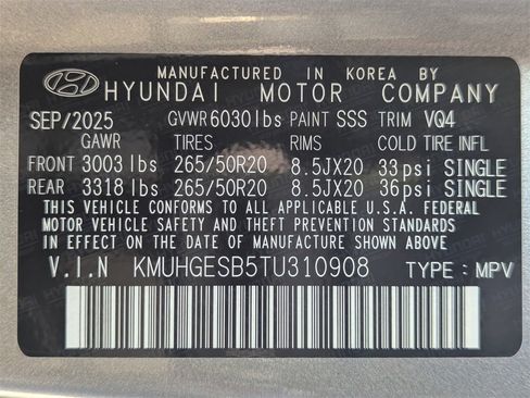 New 2026 Genesis GV80 2.5T Select image 24