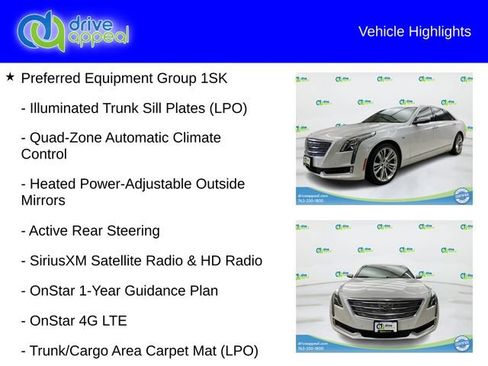 Used 2017 Cadillac CT6 Platinum AWD/4WD image 12