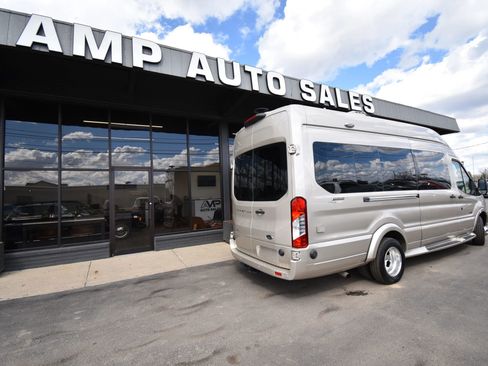 Used 2019 Ford Transit 350 148 High Roof Extended DRW w/ Premium Package RWD image 6