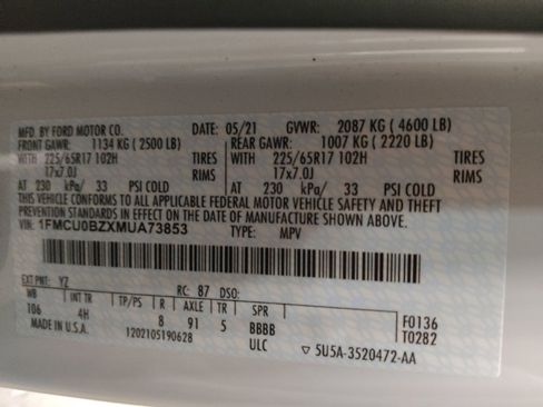 Used 2021 Ford Escape SE w/ Cold Weather Package image 33