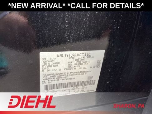 Used 2017 Ford Explorer Limited AWD/4WD image 9