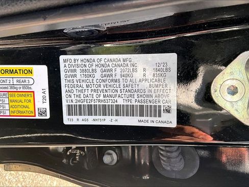 Used 2024 Honda Civic Sport image 16