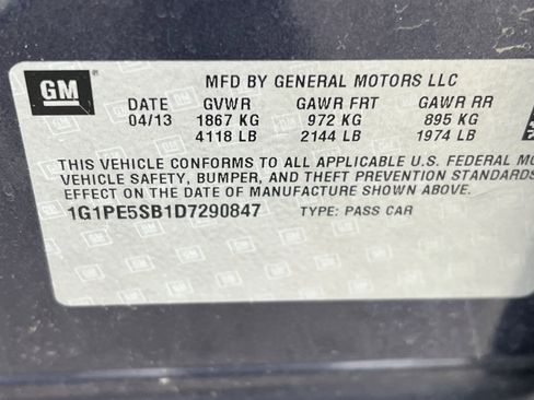 Used 2013 Chevrolet Cruze LT image 21