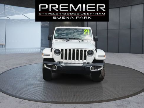 Used 2021 Jeep Wrangler Unlimited Sahara w/ Cold Weather Group image 3