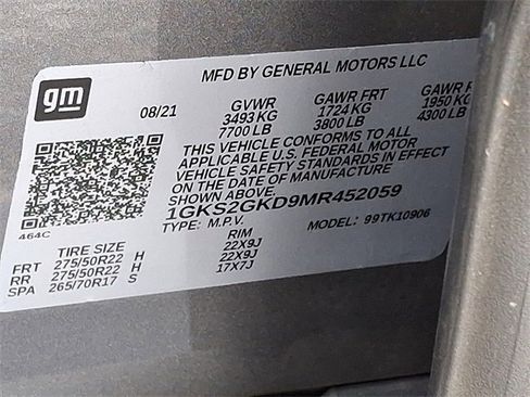 Used 2021 GMC Yukon XL SLT w/ Rear Media and Nav Package image 29