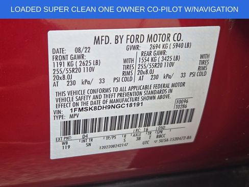 Used 2022 Ford Explorer XLT w/ Equipment Group 202A AWD/4WD image 28