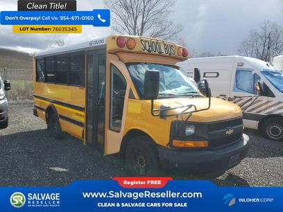 Used 2013 Chevrolet Express 3500 w/ School Bus Package