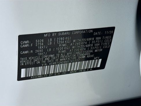 Used 2021 Subaru Outback Limited XT image 33