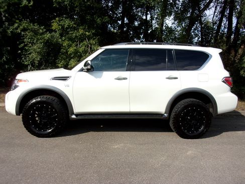 Used 2018 Nissan Armada Platinum w/ Captain Seat Package image 2