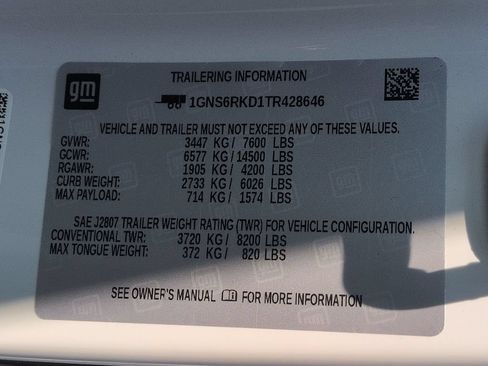 New 2026 Chevrolet Tahoe RST AWD/4WD image 34
