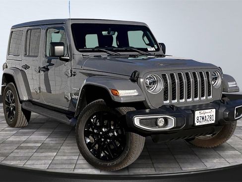 Used 2021 Jeep Wrangler Unlimited Sahara w/ Cold Weather Group image 2