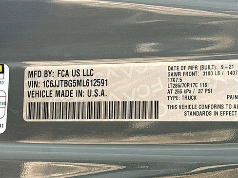 Used 2021 Jeep Gladiator Rubicon image 35