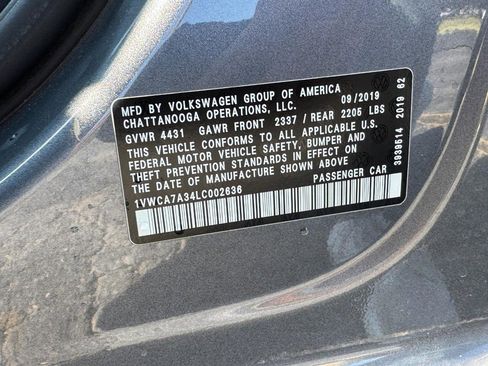 Used 2020 Volkswagen Passat 2.0T SEL image 27