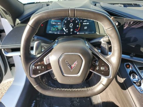 Used 2023 Chevrolet Corvette Stingray Convertible w/ Chrome Exterior Badge Package RWD image 14