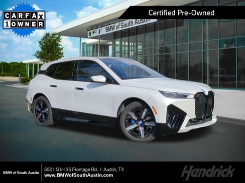 Used 2024 BMW iX xDrive50 w/ Premium Package AWD/4WD image 1