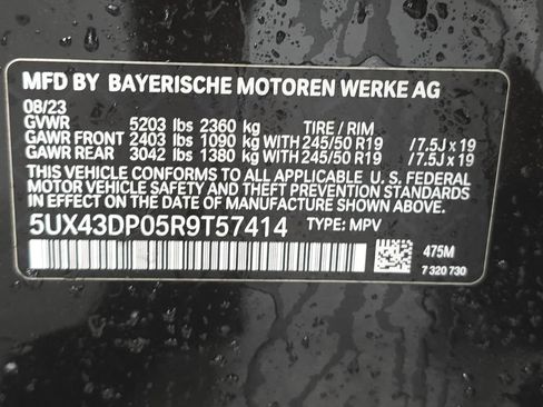 Used 2024 BMW X3 sDrive30i w/ M Sport Package RWD image 22