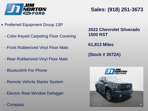 Used 2022 Chevrolet Silverado 1500 RST w/ Texas Edition Plus AWD/4WD image 14