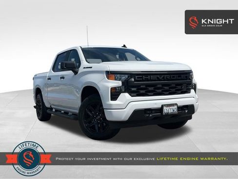 Used 2023 Chevrolet Silverado 1500 Custom w/ LPO, Dark Essentials Package AWD/4WD image 1