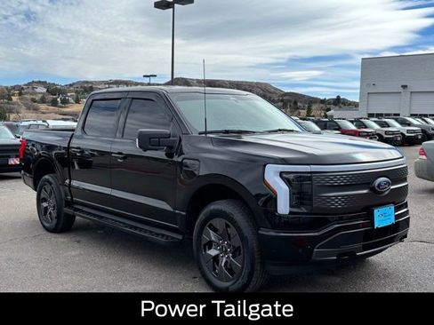 Certified 2023 Ford F150 Lightning XLT w/ Equipment Group 312A High image 8