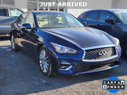 Used 2023 INFINITI Q50 Luxe w/ Cargo Package