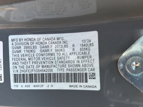 Used 2025 Honda Civic Sport image 32
