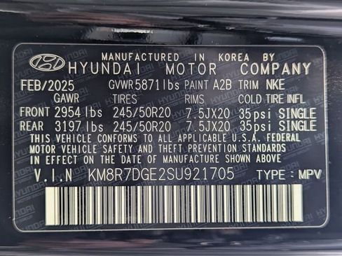 New 2025 Hyundai Palisade Calligraphy image 24