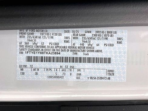 New 2026 Ford Transit 150 Low Roof image 8