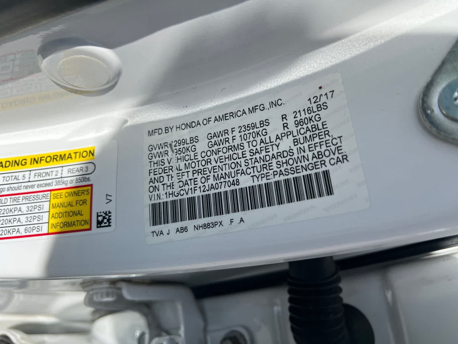 Used 2018 Honda Accord LX image 17